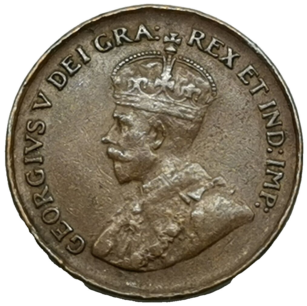 George V /Maple leaf 1 cent 1932 CANADA (923G)