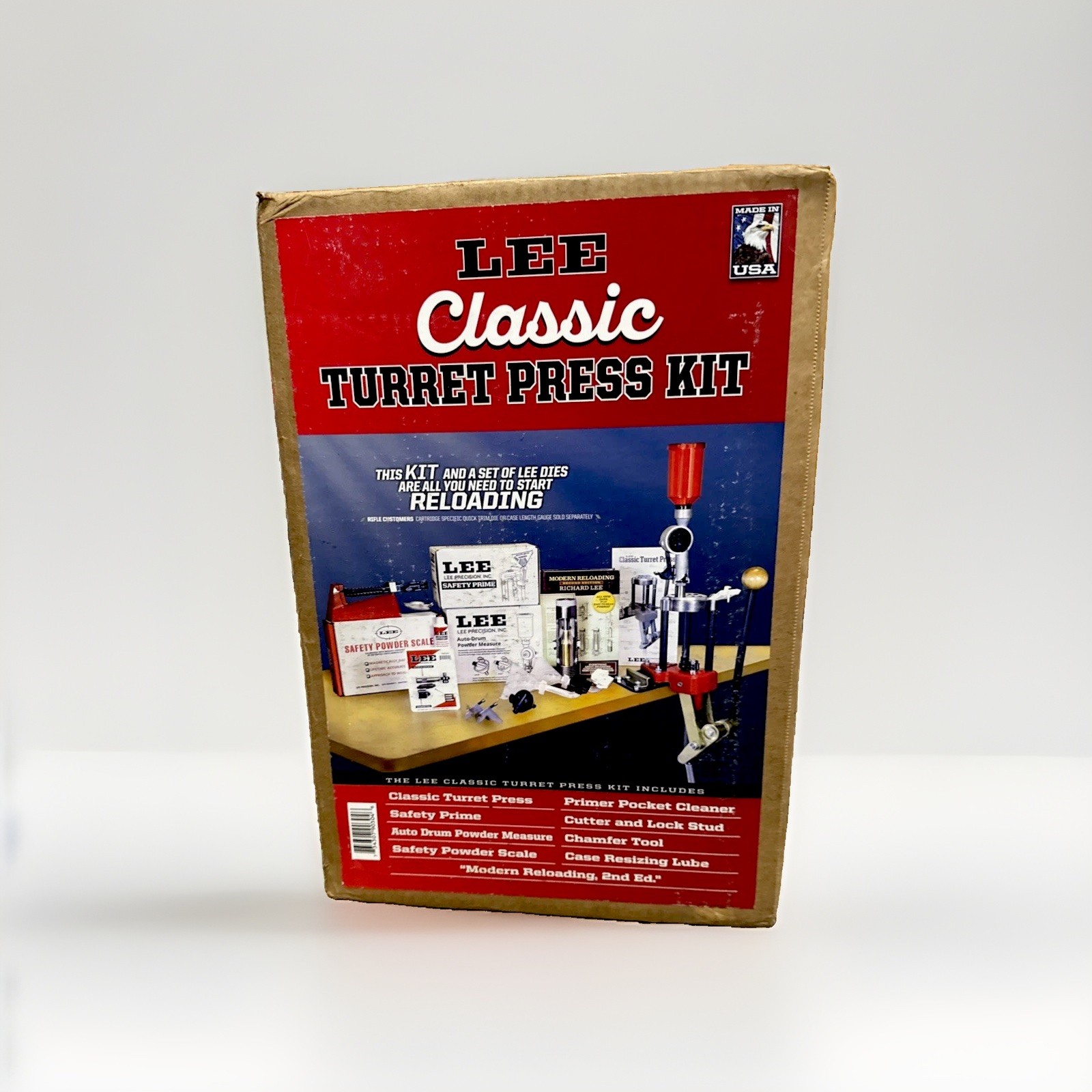 Lee Precision Classic 4 Hole Turret Press Deluxe Kit Reloading New openbox
