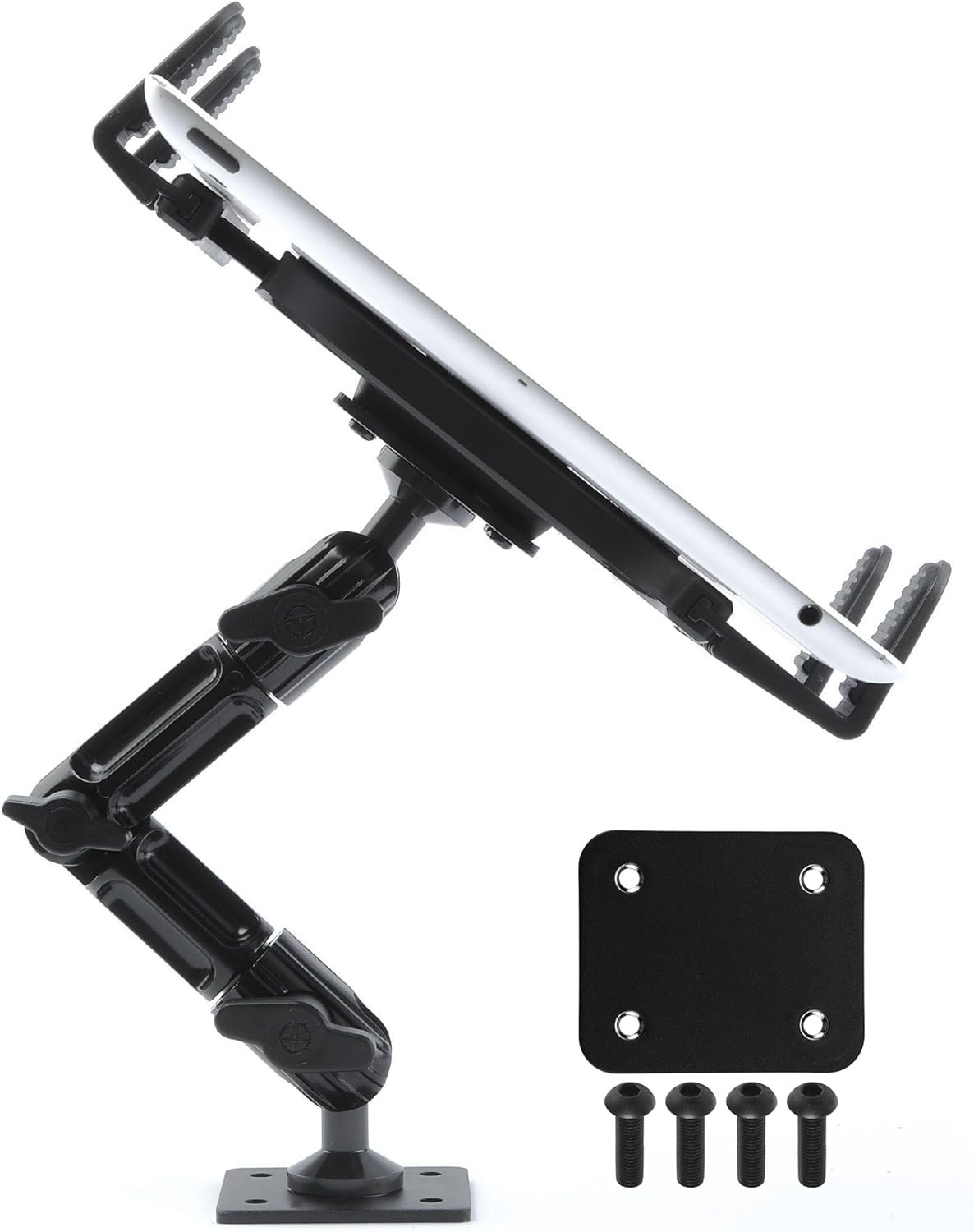 Tackform Industrial Metal Drill Base Tablet Mount [Enduro Series] - iPad Holder