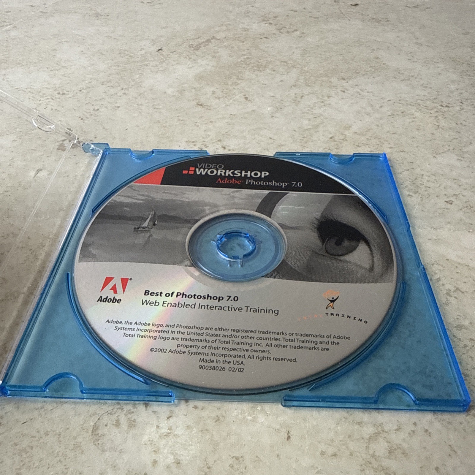 Adobe Photoshop 7.0 "Video Workshop" Interactive Training (CD-ROM, 2002)