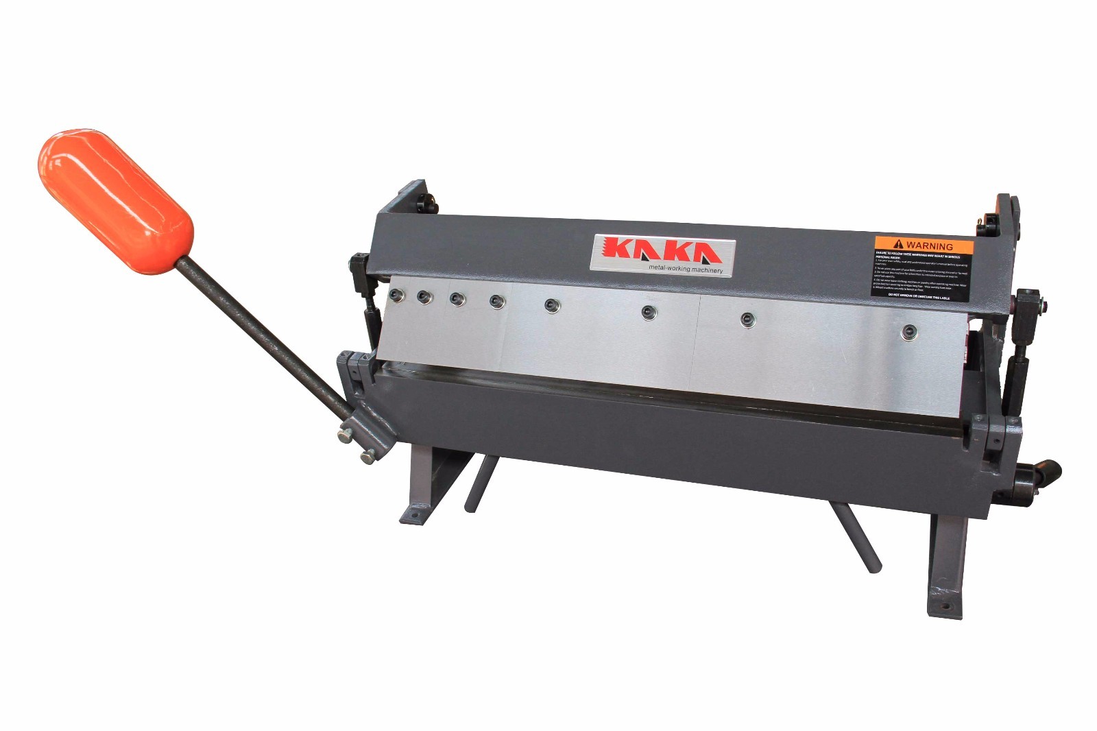 Sheet Metal Brake, 24-Inch Box and Pan Brake, 16 Ga Metal Brake Bender W-2416Z