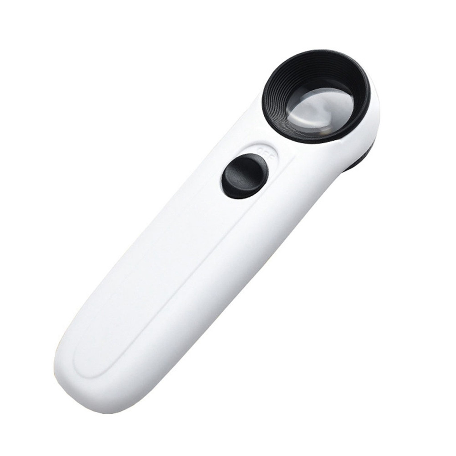2pcs 40X Magnifier with Light Magnifier, Portable Desk Reading Light for di1555