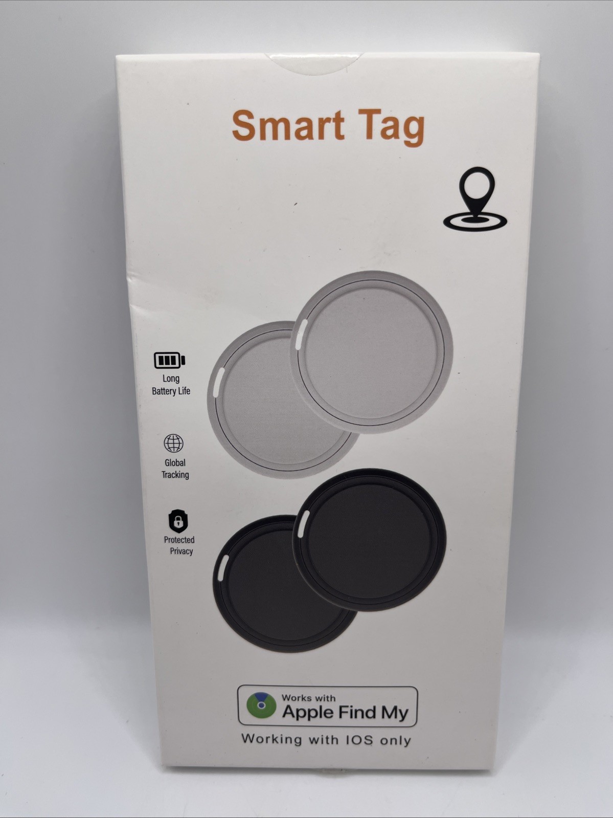 SMART TAG Works With Apple Find My 4 PACK. SEALED FREE SHIPPING