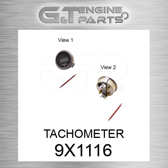 9X1116 TACHOMETER fits CATERPILLAR (NEW AFTERMARKET)