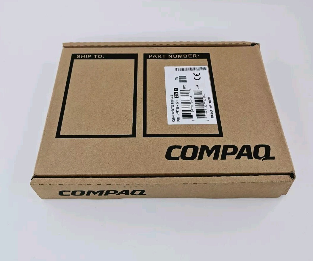 Compaq 175375-001 case and cable for external floppy disk holder For M700