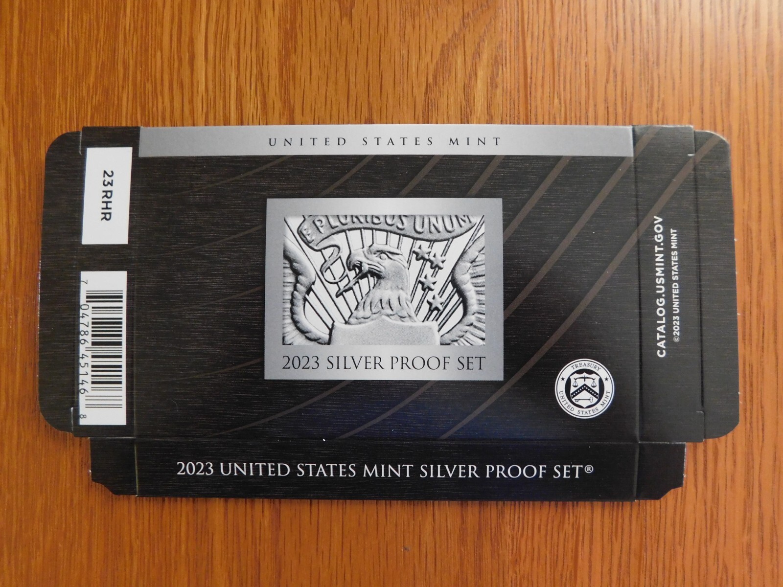 2023 UNITED STATES MINT SILVER PROOF SET COLLECTORS BOX ONLY BRAND NEW ITEM #68.