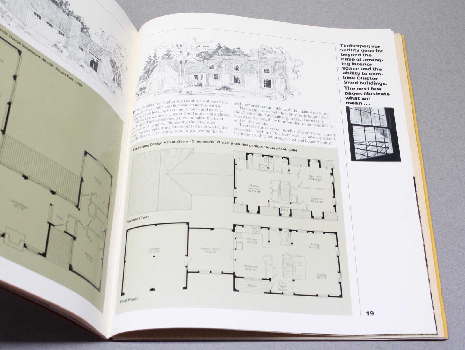 Timberpeg Homes 1980s Catalog / Design Portfolio