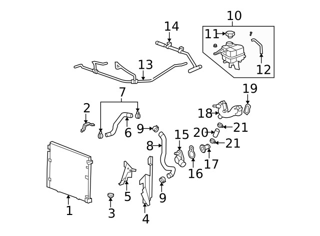 Genuine GM Upper Bracket 25770416