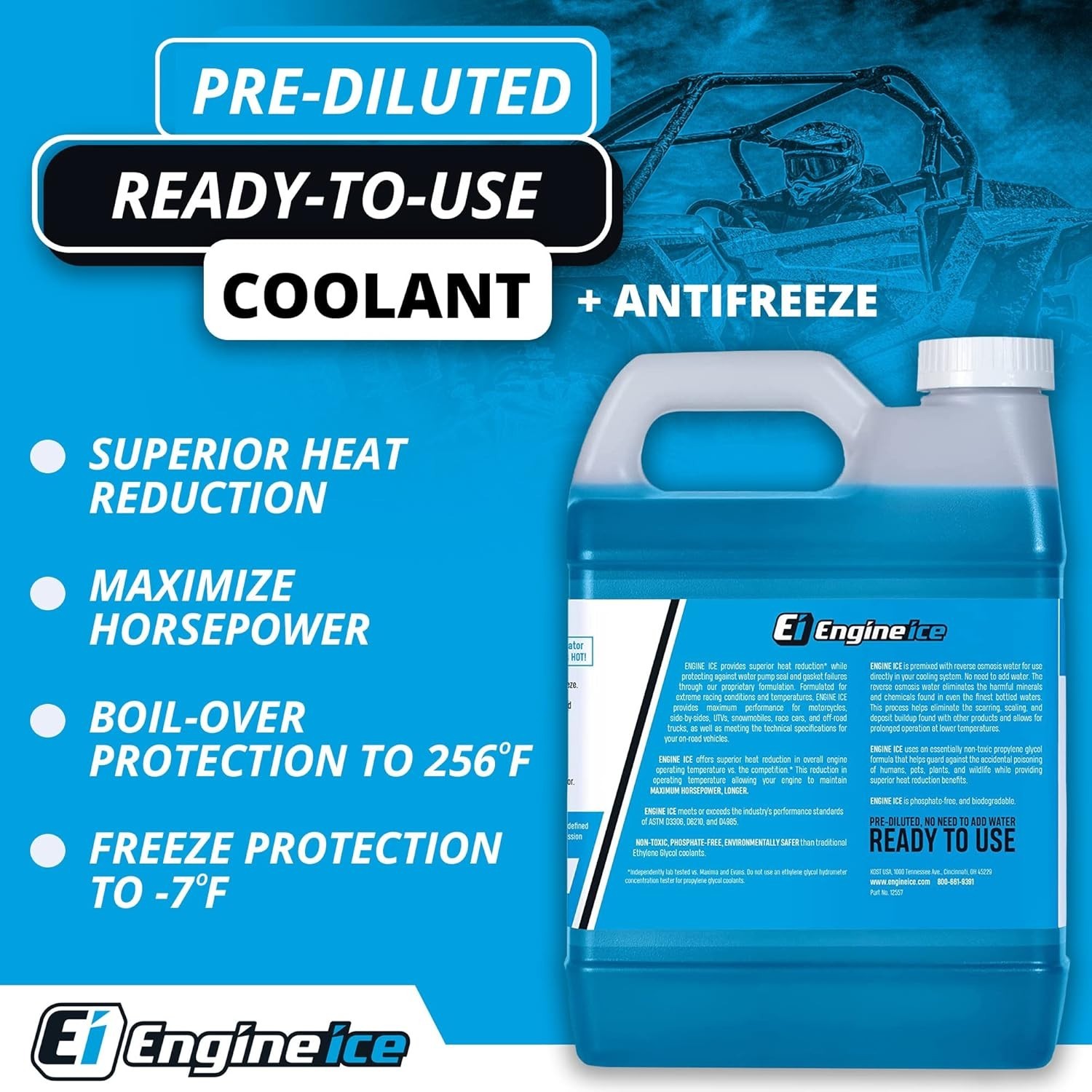 High Performance Coolant 0.5 Gallon 3 Pack Replacement