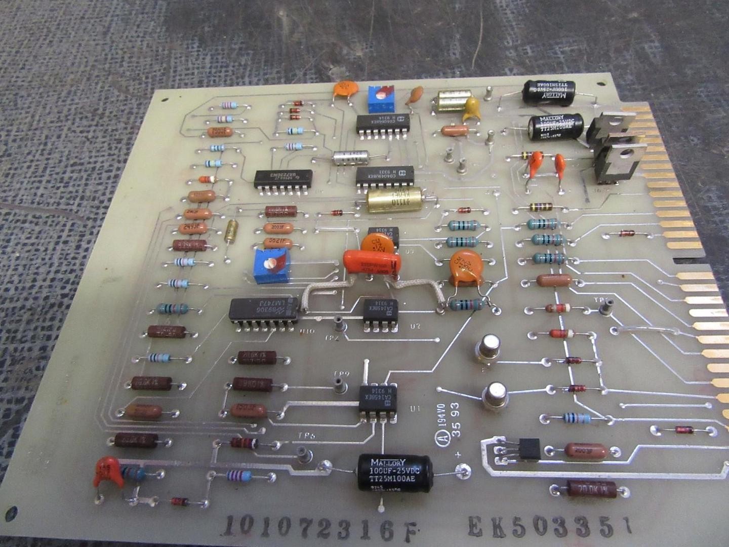 EXIDE CHARGE LIMIT CONTROL BOARD 118-302-319 A 101072316-F **WARRANTY**