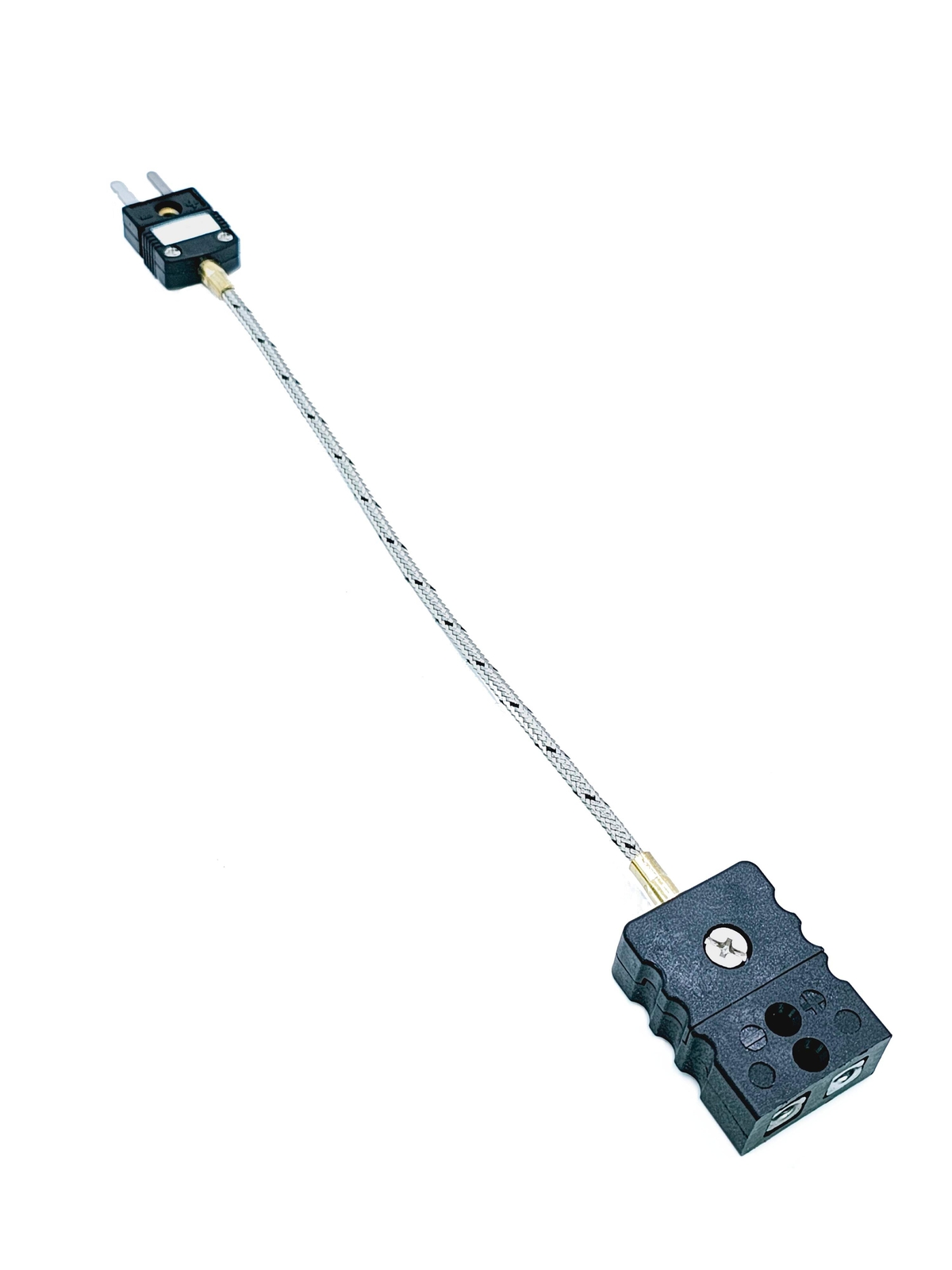 Thermocouple Extension Cable, Type J, Stainless Steel Armored Cable Over Fibergl