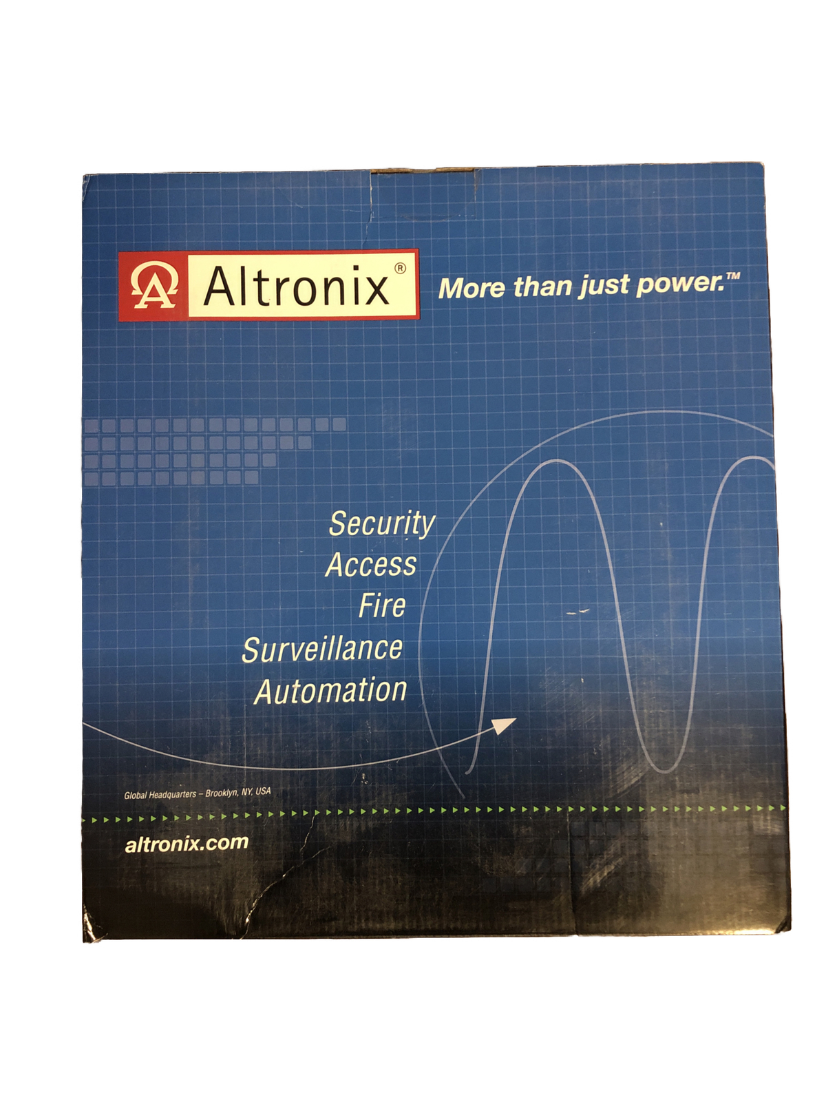 ALTRONIX POWER SUPPLY AL400ULPD8 8FUSE 12VDC @ 4A OR 24VDC @ 3A