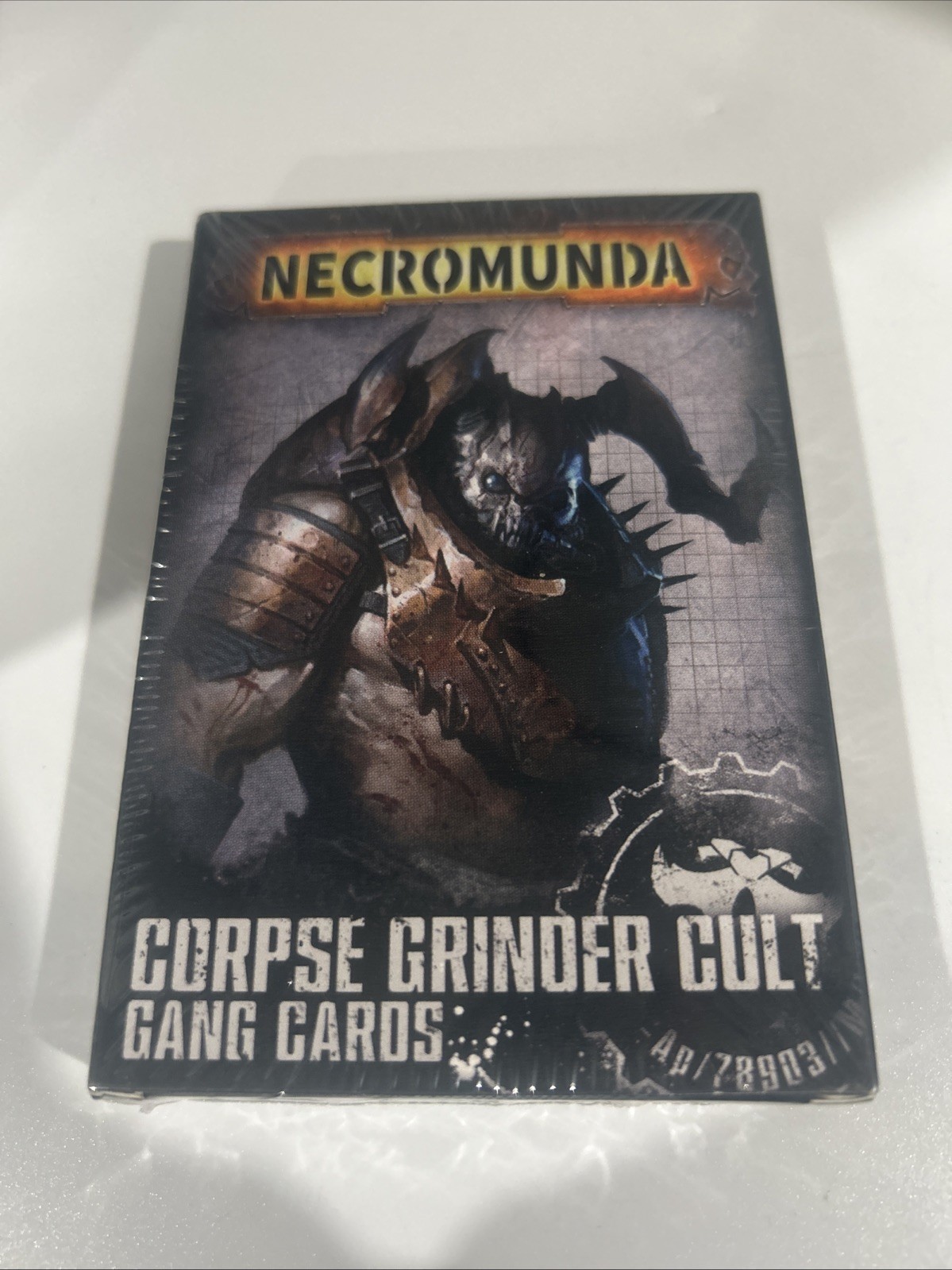Corpse Grinder Cult Gang Cards Necromunda Khorne-Chaos-Tactics-Warhammer New