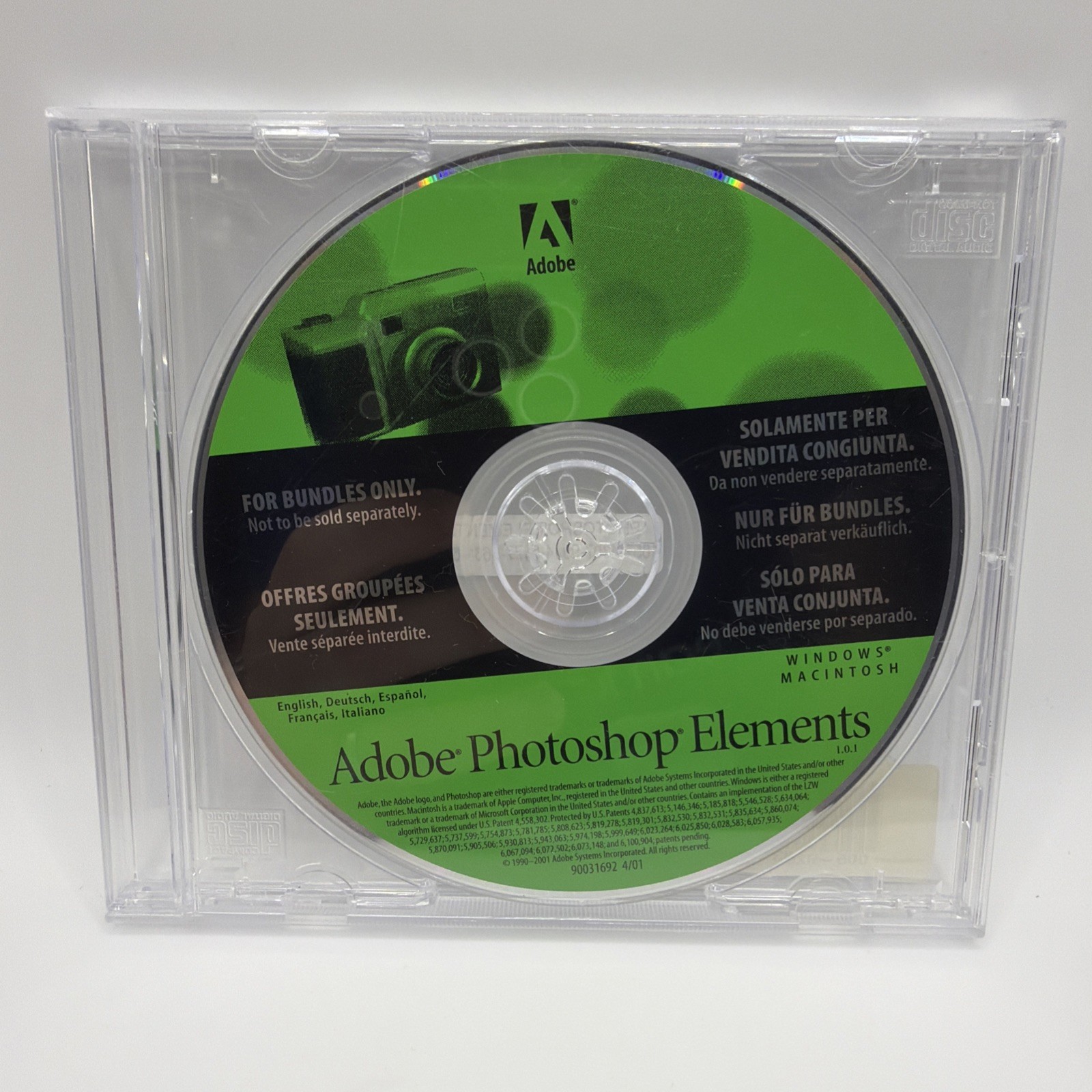 Adobe Photoshop Elements 1.0 with Serial Number