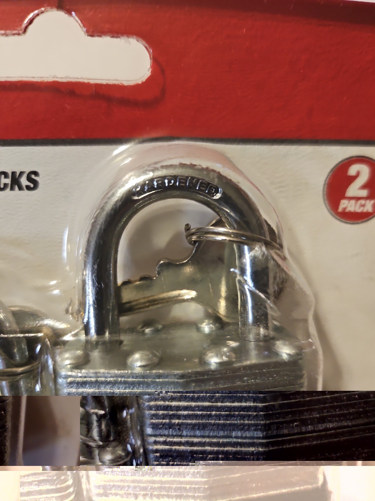 Hyper Tough 40mm Laminated Steel Keyed Padlock, 2 Pack