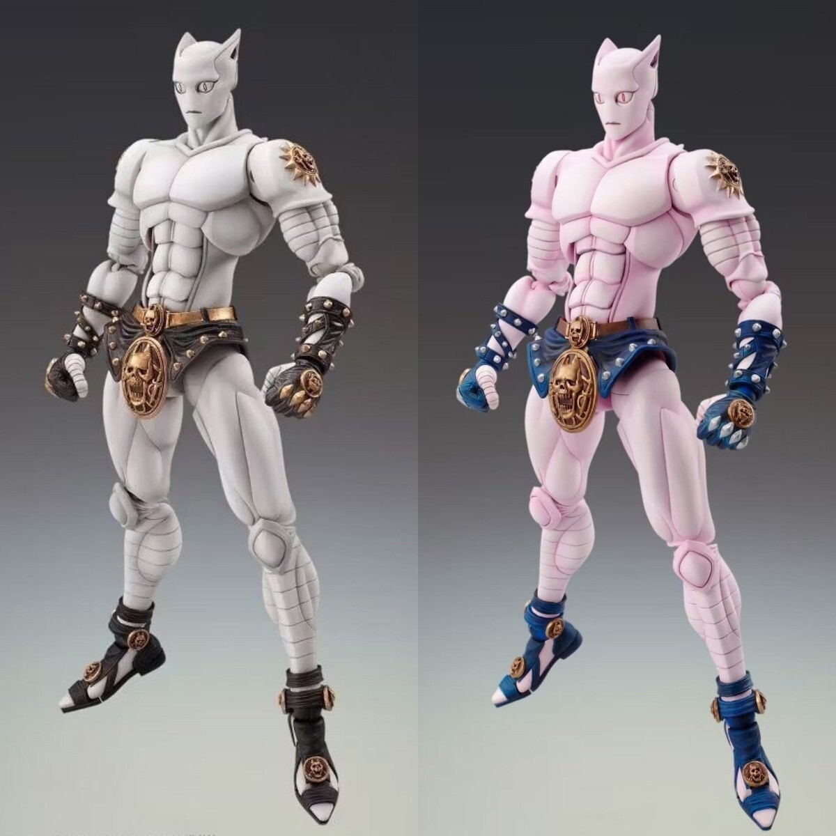 Anime JoJo's Bizarre Adventure Killer Queen Action Figures PVC Model Toy Statue