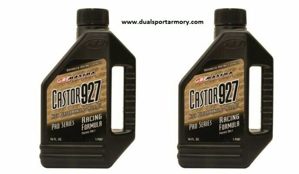 2ea Maxima Racing Pro Series Castor 927 2-Stroke Oil-16oz