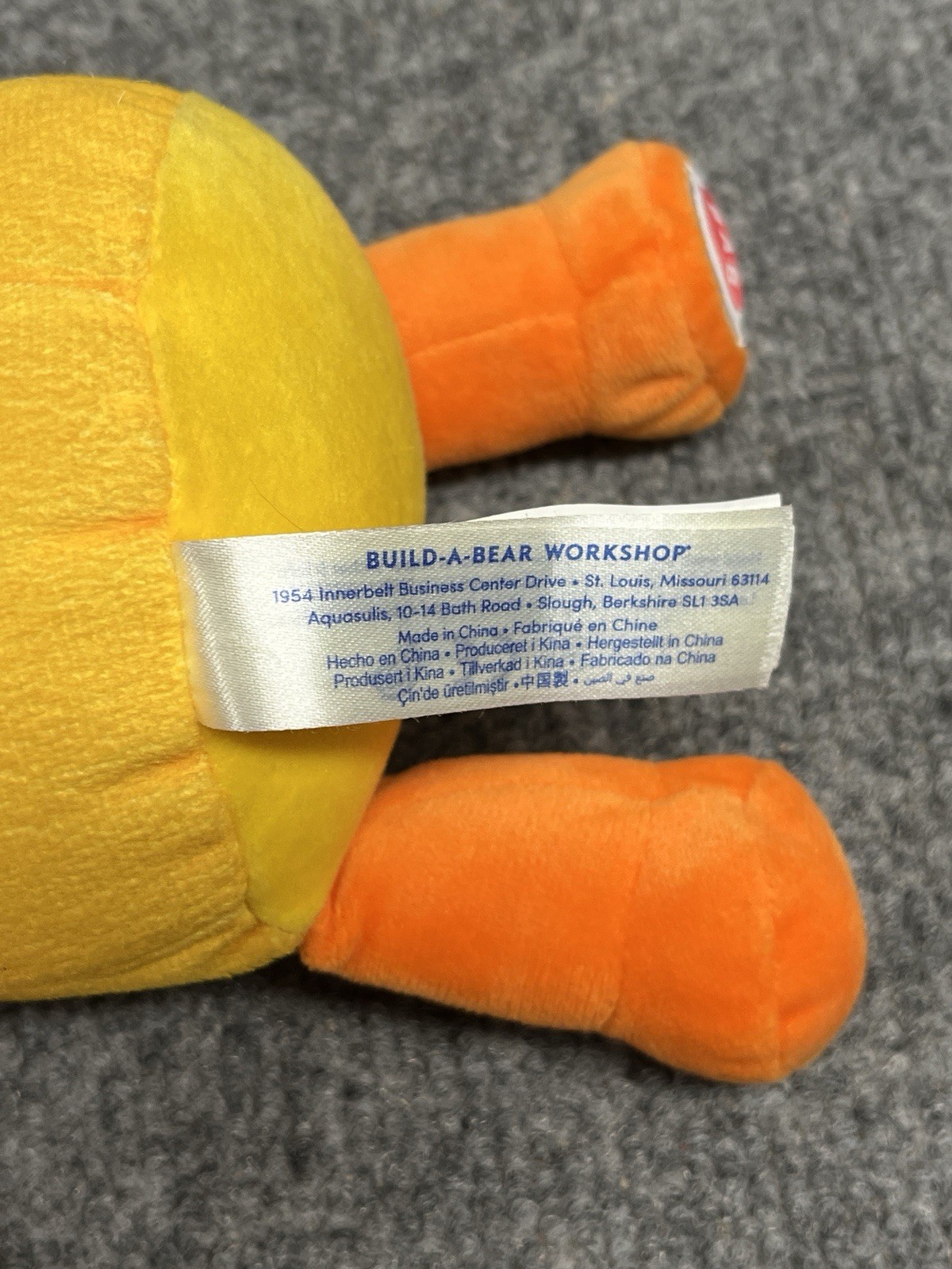 Build-A-Bear Smallfry Candy Corn Buddy 8" Plush Halloween Fall Stuffed Toy