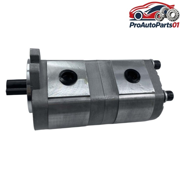 Hydraulic Double Gear Pump For HGP-33A-F8/8R Excavator Loader Forklift 17.48mm