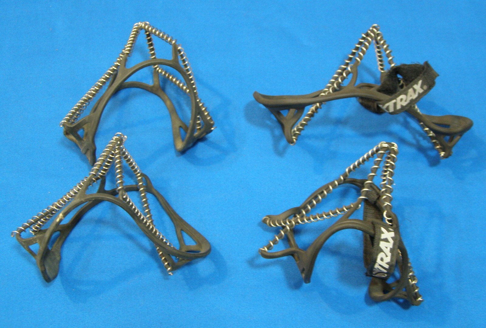 2 Pairs Yaktrax Ice Traction Cleats 1 Pair Pro Traction & 1 Pair Walk Traction L