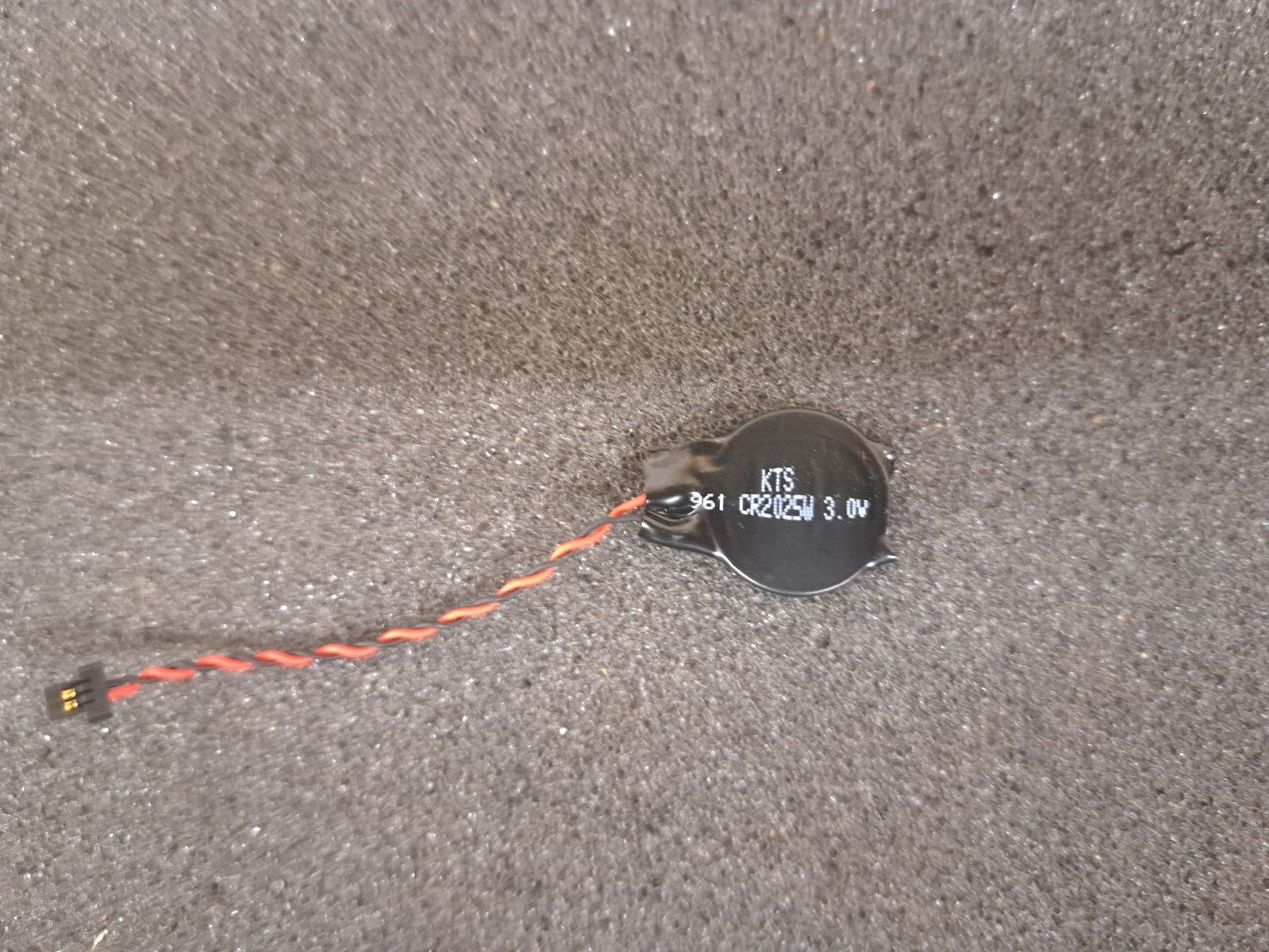 New, KTS, CR2025W, BIOS RTC CMOS Clock Battery, Sold as a lot of 3pcs