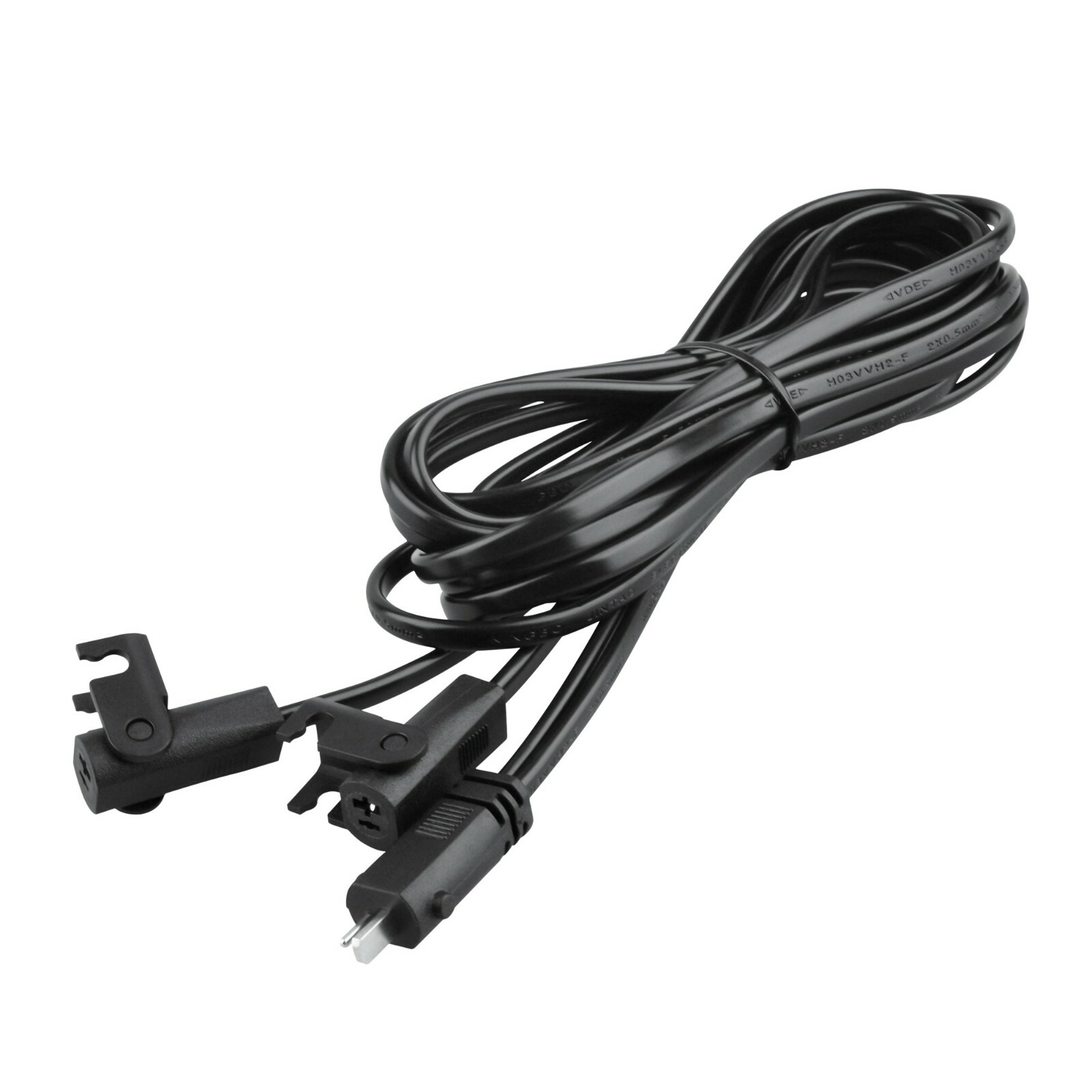 Recliner Power Splitter Cable 80 Inches 2 Pin Y Cable 2 Motors to 1 Power Supply