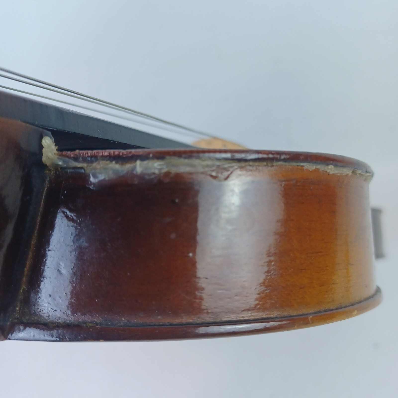 Antwerp the 1st July 1807 Violin 4/4 1-Piece Back +Scherl&Roth Case Vintage 19th