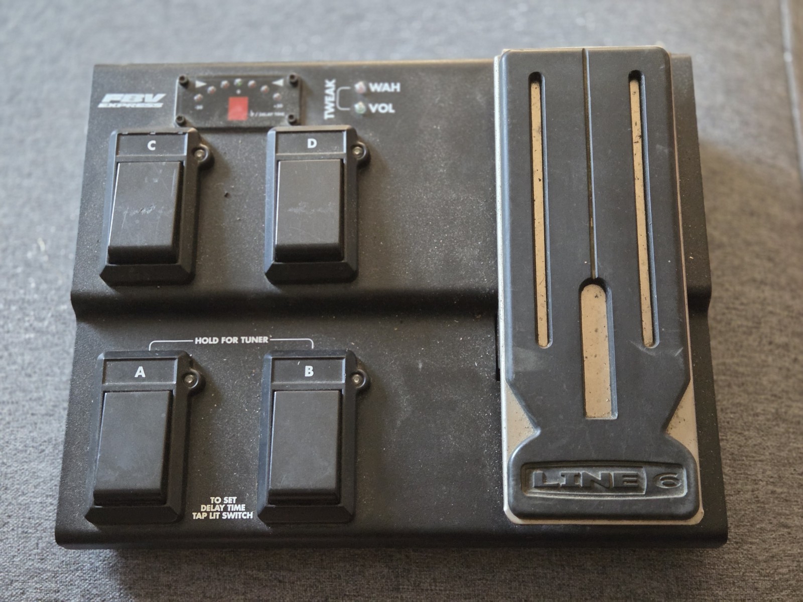 Line 6 FBV Express MkII Footswitch Wah Guitar Effect Pedal Free Ship
