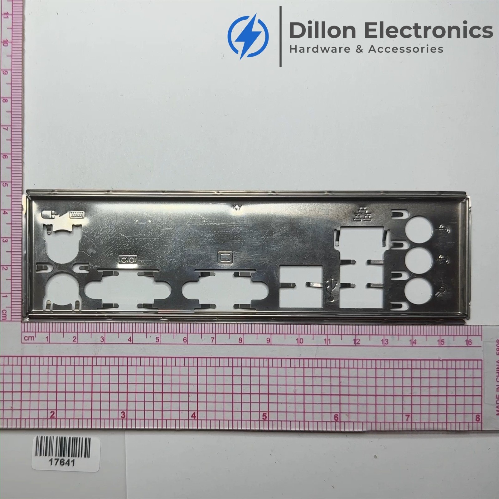 ATX Motherboard IO Shield Backplate Rear I/O Plate Unknown Compatibility