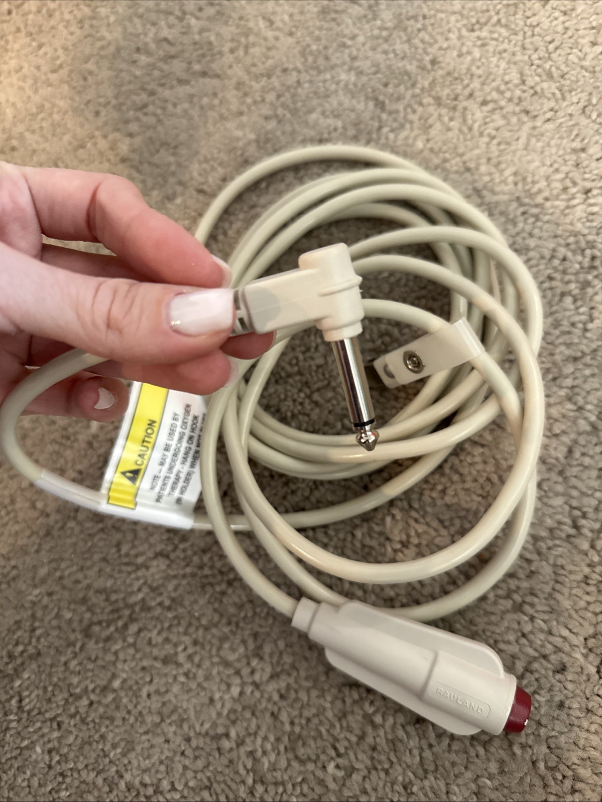 Rauland Nurse Call Cord Button