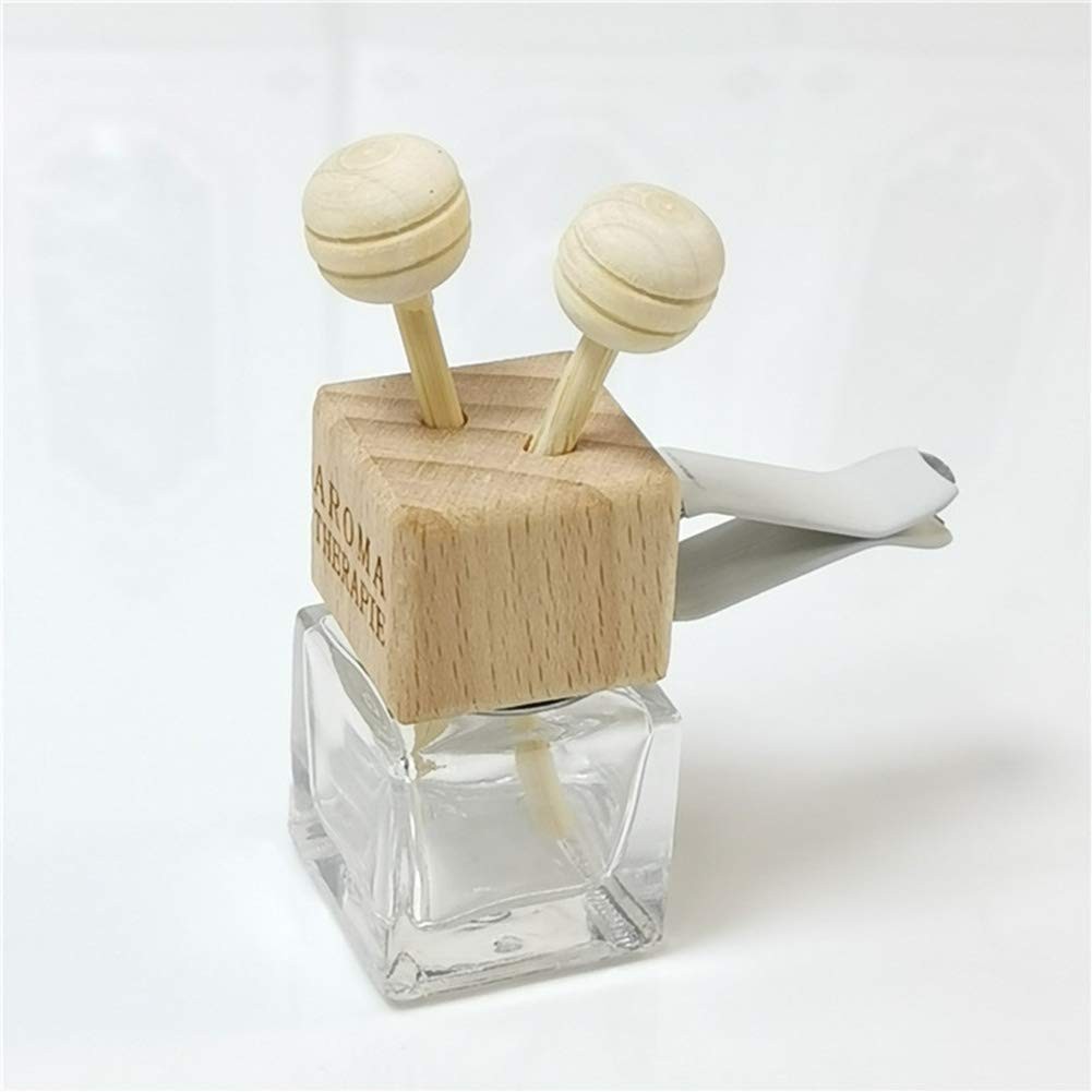 4 Packs Empty Essential Oil Diffuser Bottle Car 4 Count (Pack of 1), Clear
