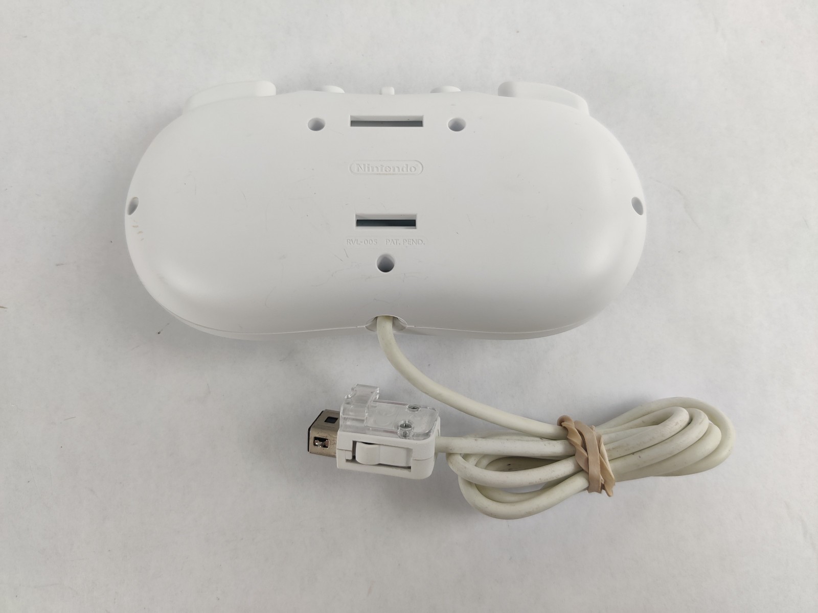 Nintendo Wii Classic Pro Controller RVL-005 White Gamepad OEM
