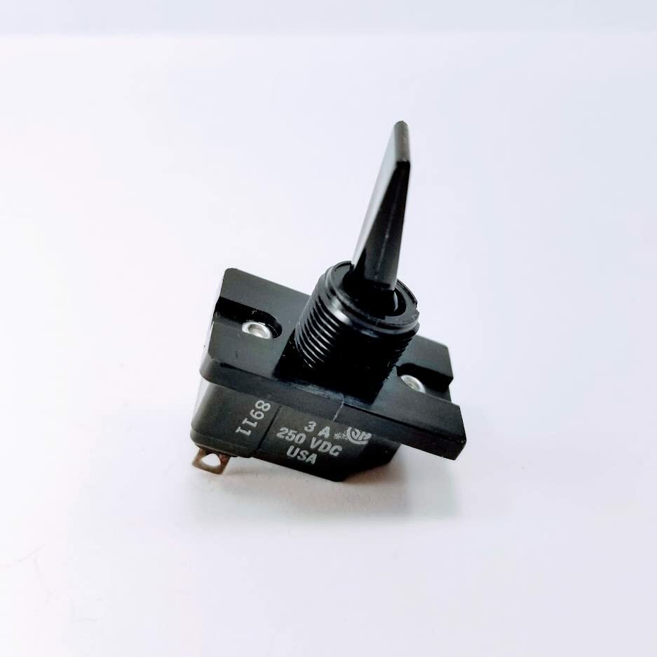 SPST On-Off Toggle Switch with Rocker Paddle Handle B-879