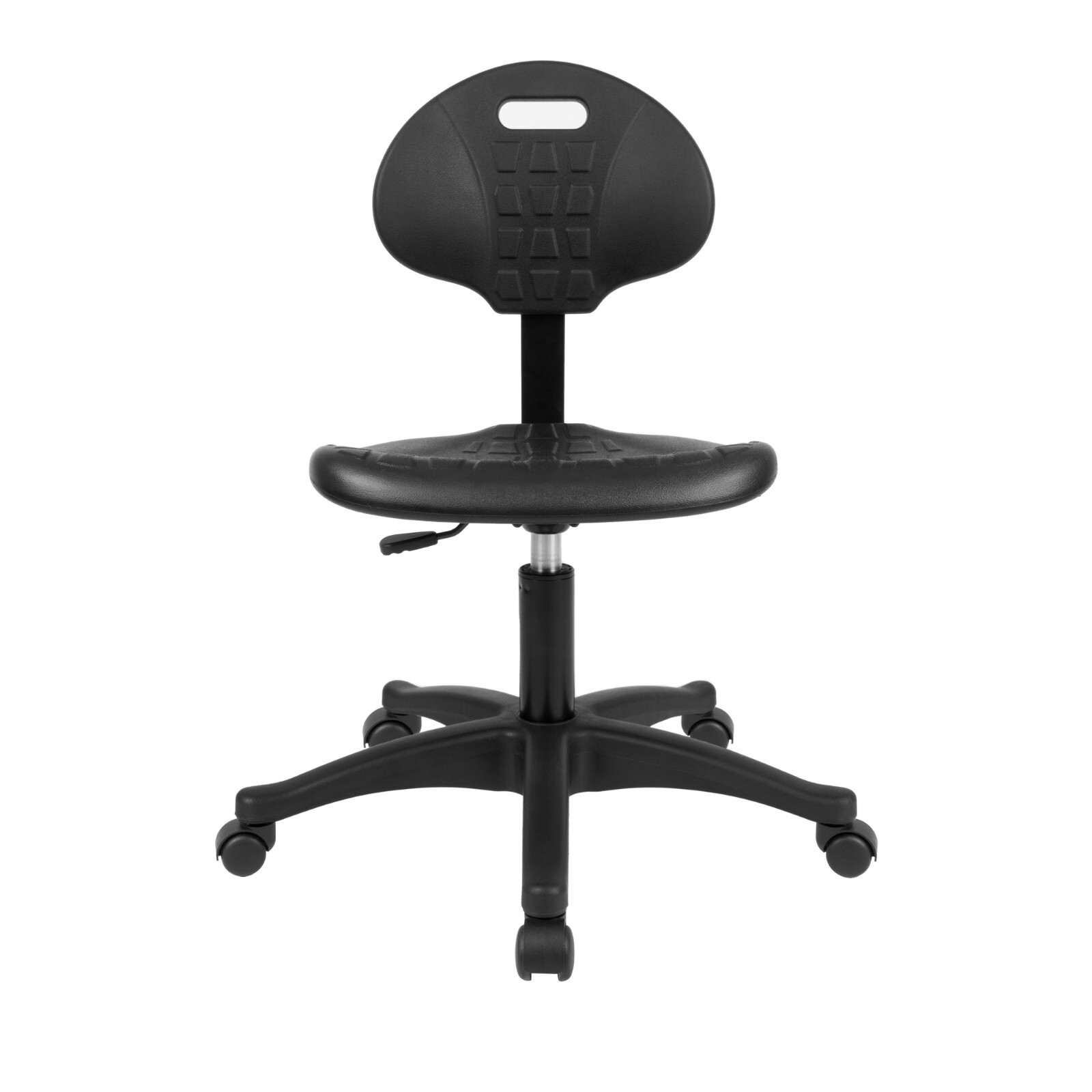 Ergonomic Office Chair Stool Cleanroom Lab Desk Height 16-21”  (Nylon)
