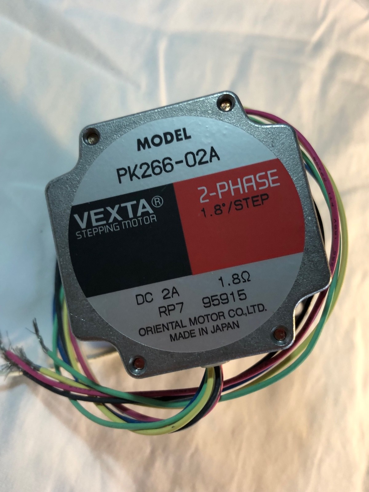 Vexta Stepper Motor PK266-02A, 2 Phase, DC 2A