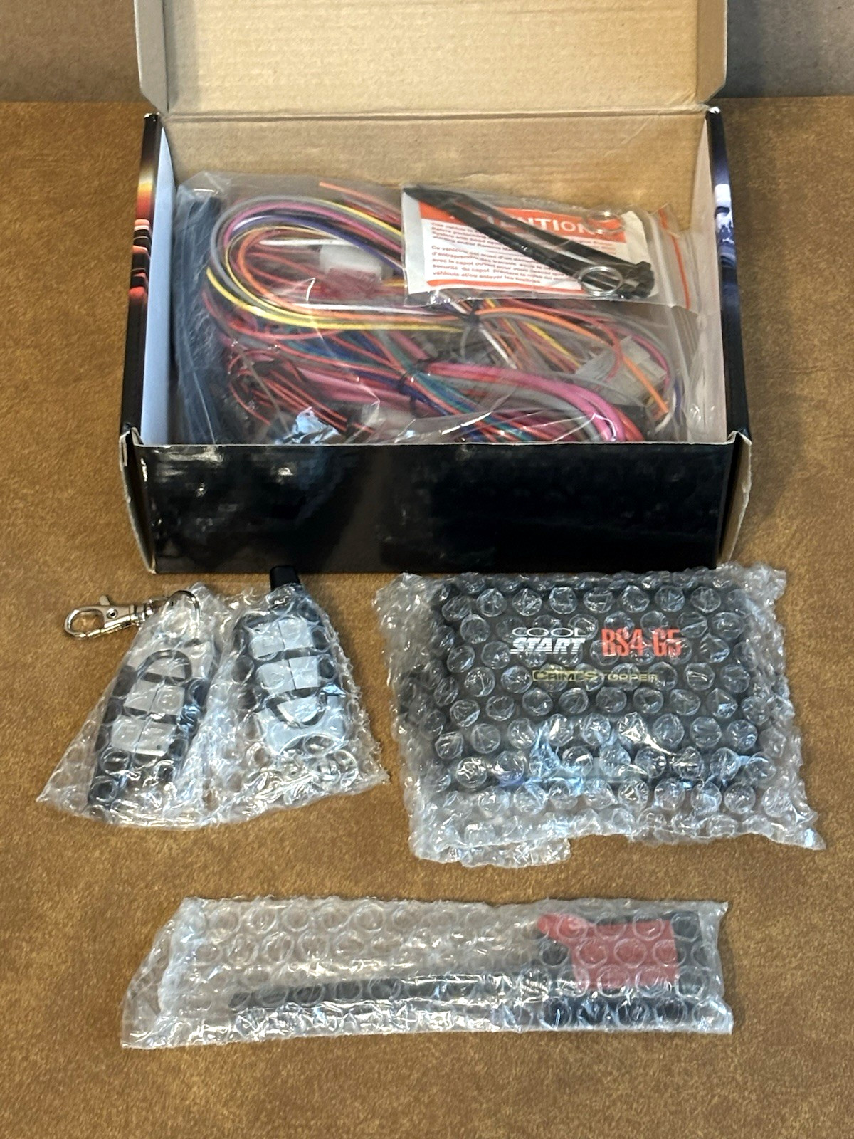 CrimeStopper Cool Start RS4-G5 1-Way Remote Start Keyless Entry System