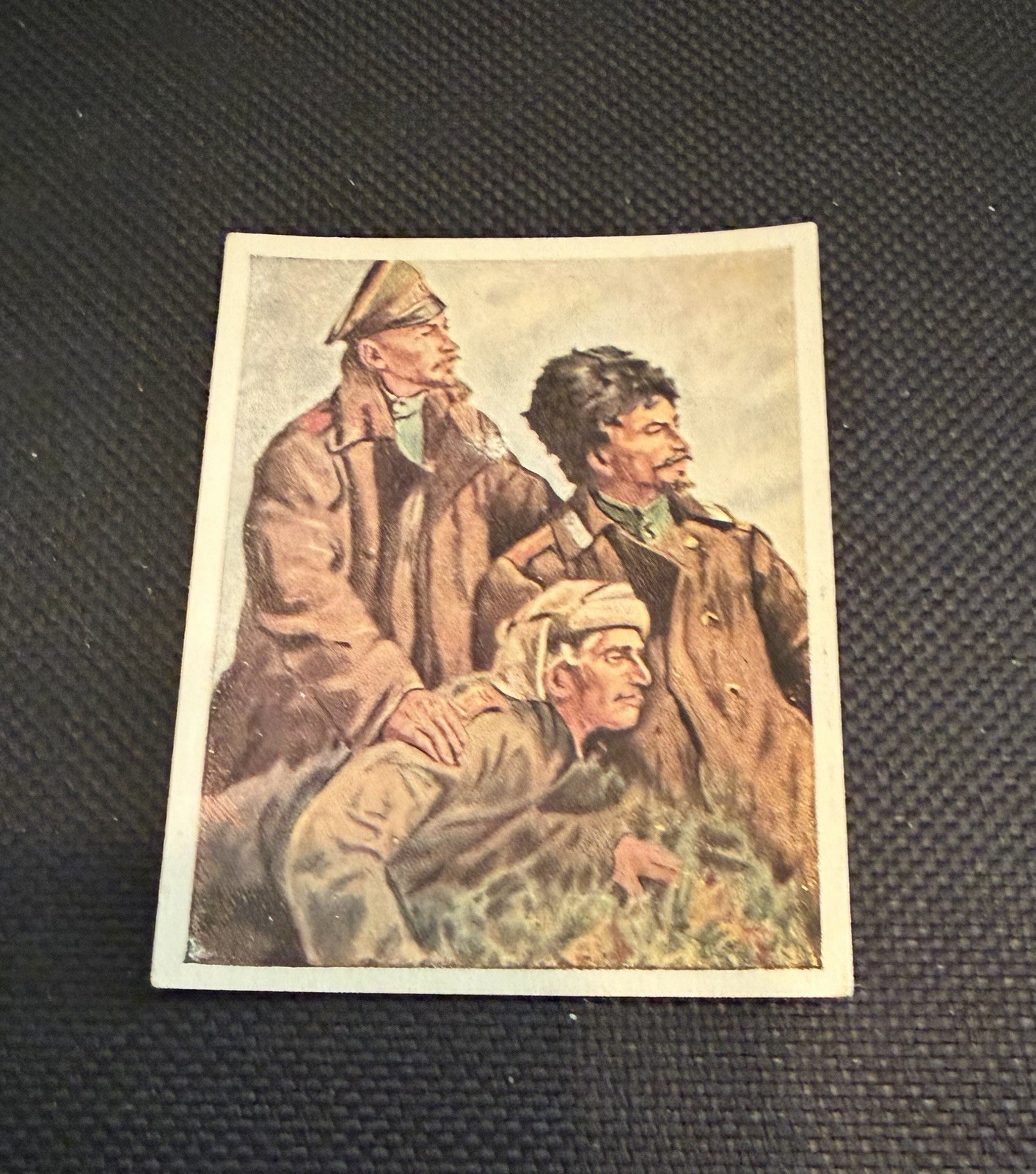 Vtg German Tobacco Card Georgians In WWI