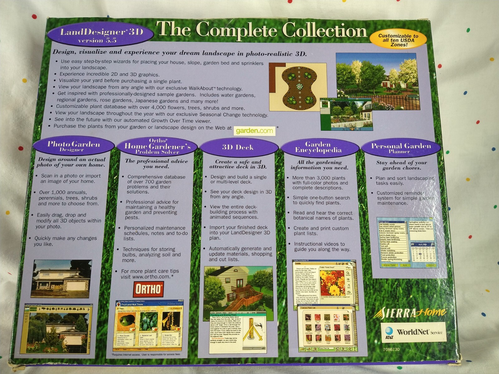 Lot (4) Boxed Vintage PC Software Home Garden Design & Publishing