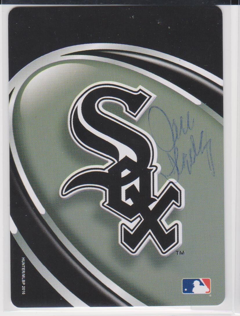JOE SHIPLEY CHICAGO WHITE SOX 1963 AUTOGRAPHED PLAYING CARD