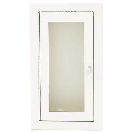 Alta 7058-A Fire Extinguisher Cabinet, Semi Recessed, 20 3/4 In Height, 5 Lb