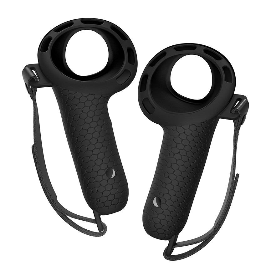 VR Controller Cover Silicone Case w/Built-in Rechargeable Battery for Quest 3/3S