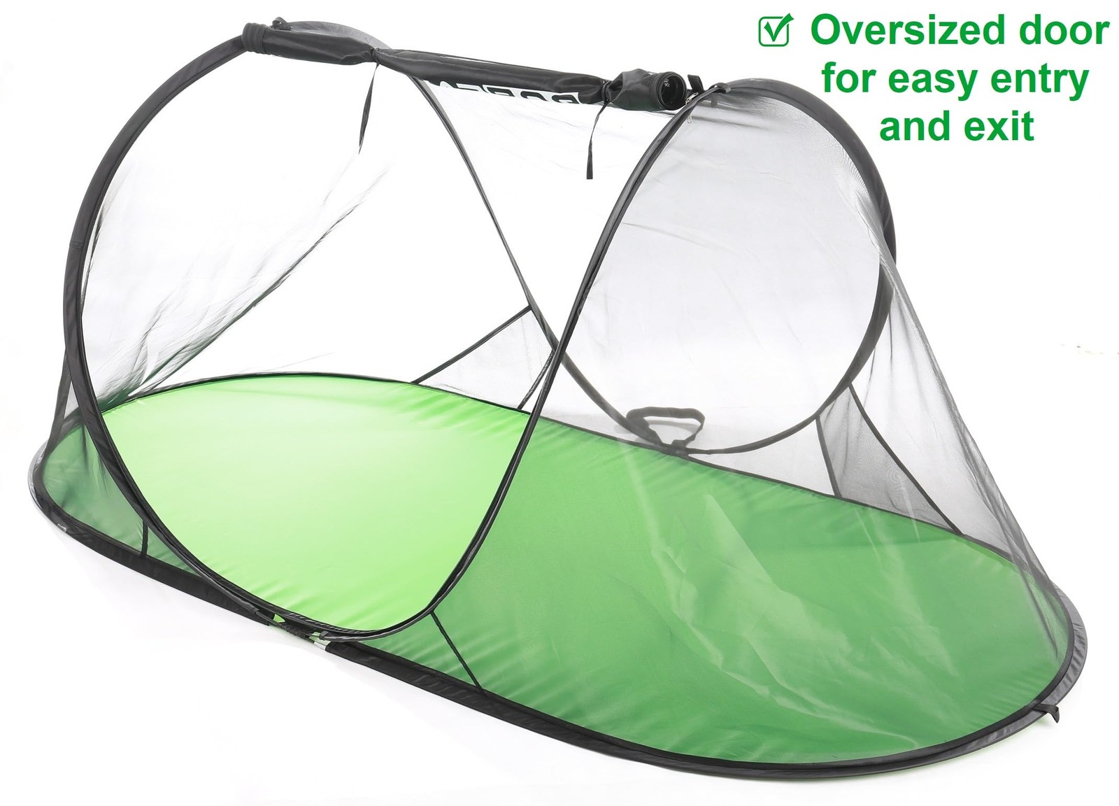 SANSBUG Mosquito Tent Instant Pop up Strong Mesh Poly Floor