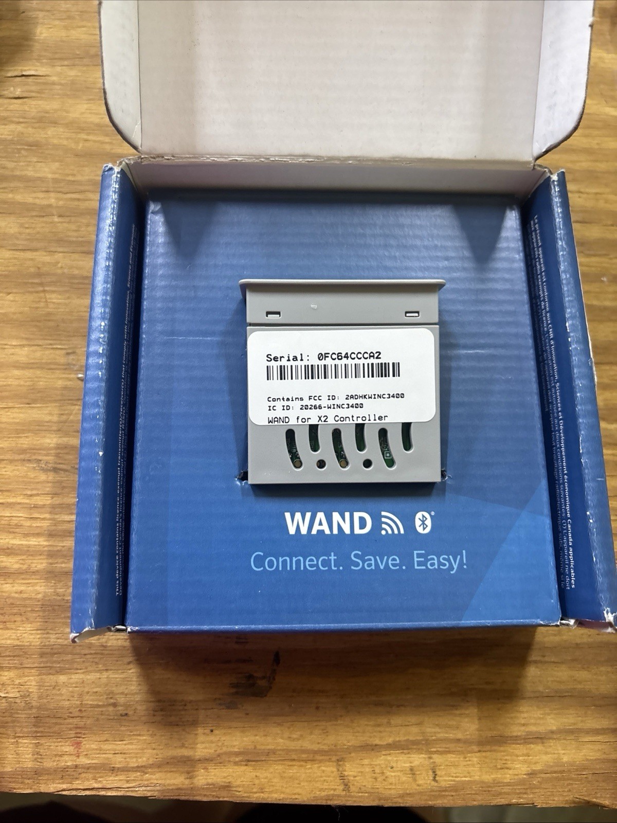 Hunter Wand Smart WiFi Module Gray Remote Scheduling for X2 Sprinkler Controller