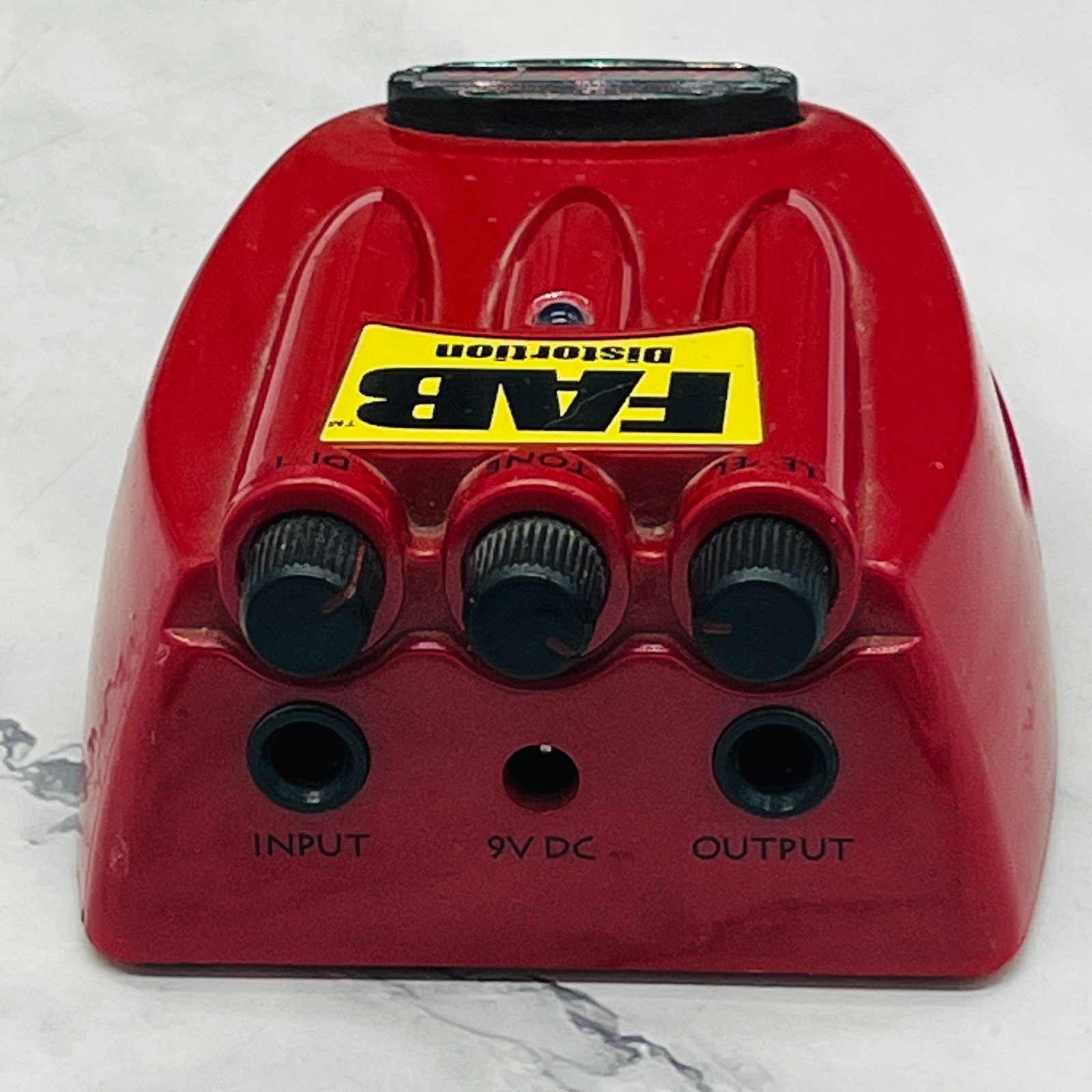 Danelectro D-1 FAB Distortion Guitar Effect Pedal Red