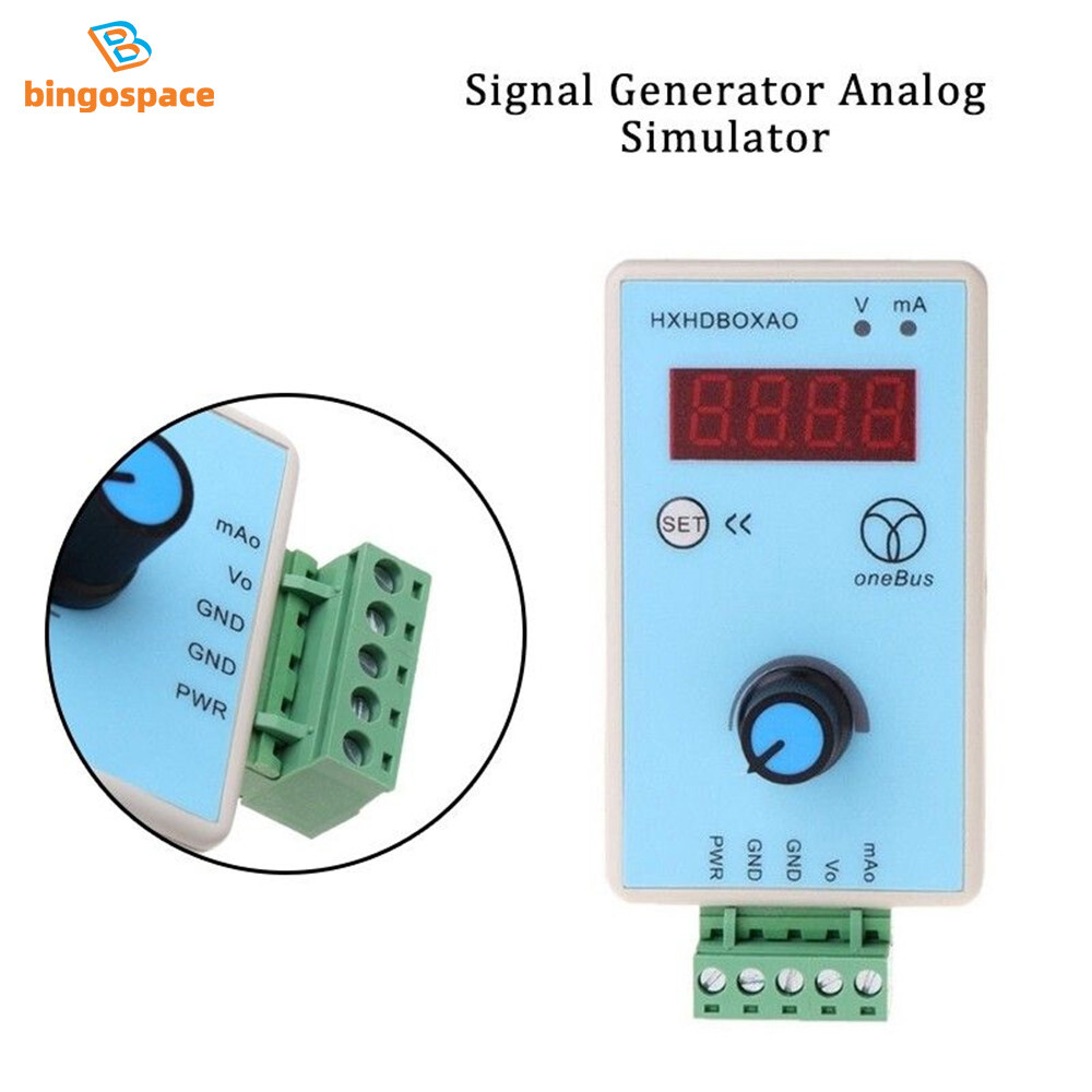 DC 15-26V Adjustable Current Voltage Analog Simulator Output Signal Generator