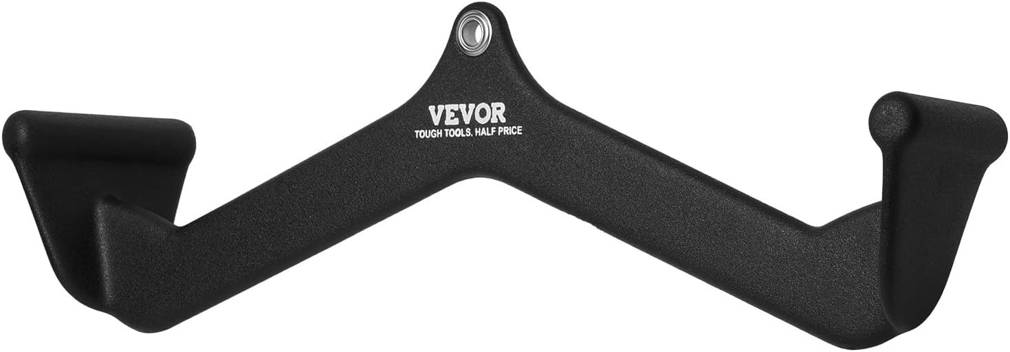 Solid Steel Cable Machine T-Bar & V-Bar Tricep Pull Down Bar for Home Gym