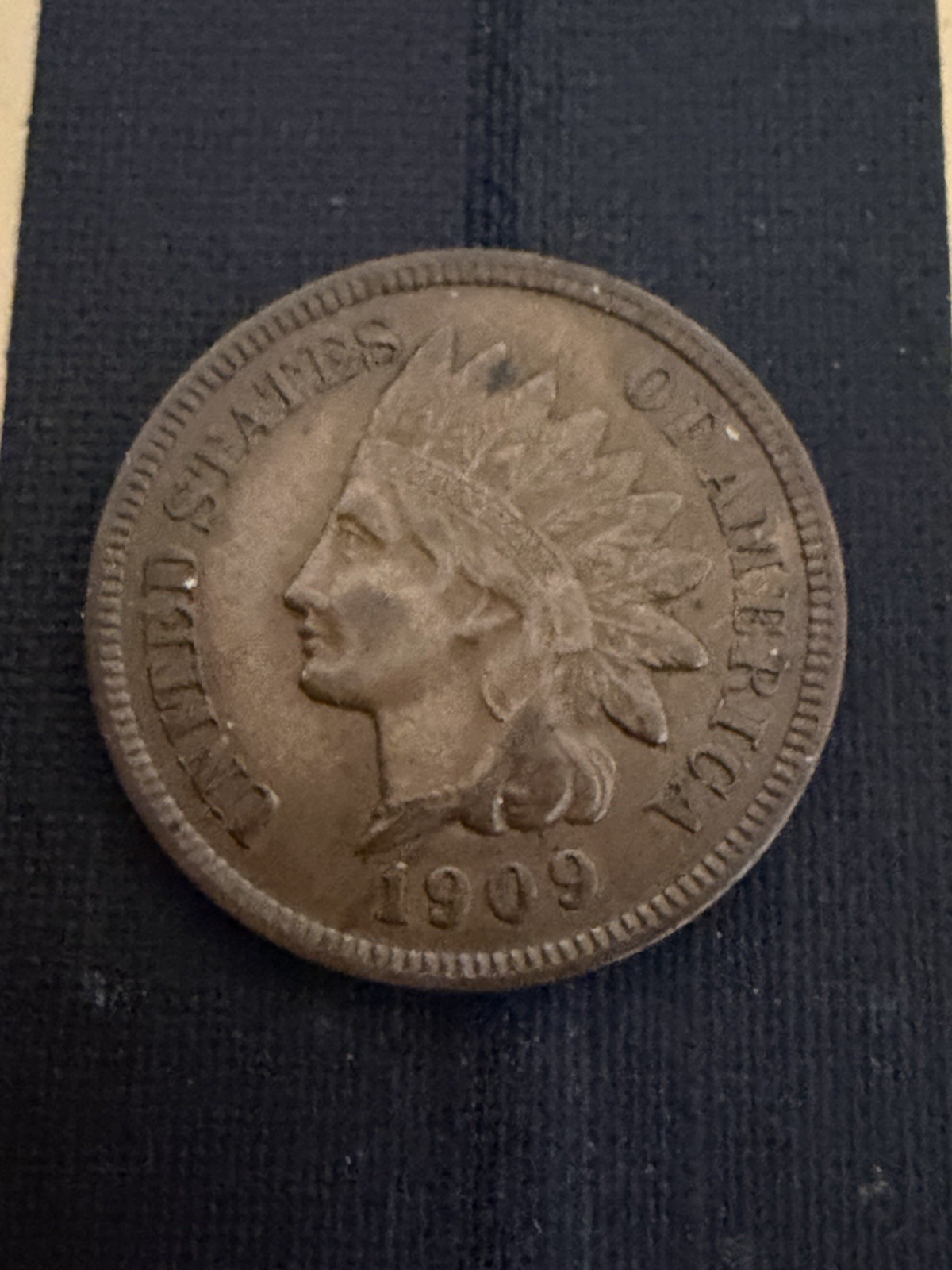 1909 Indian Head Cent Penny XF