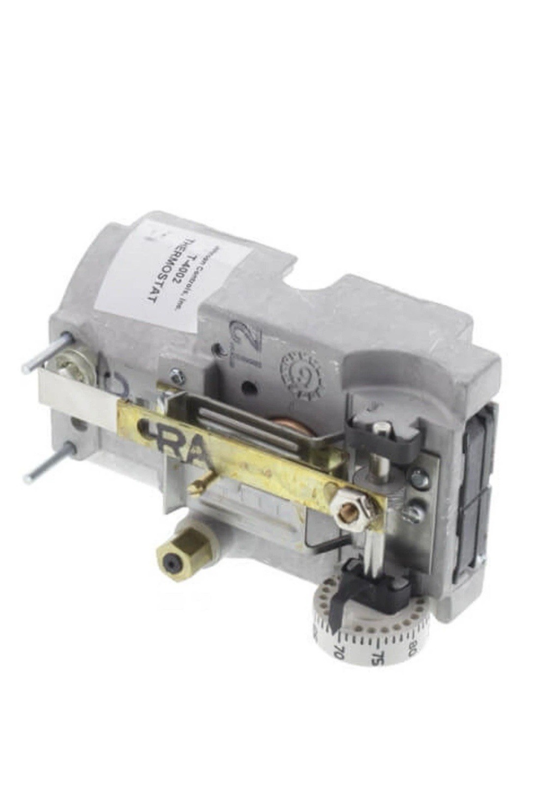 Johnson Controls T-4002-204 Reverse Acting Pneumatic Vertical Mount Thermostat