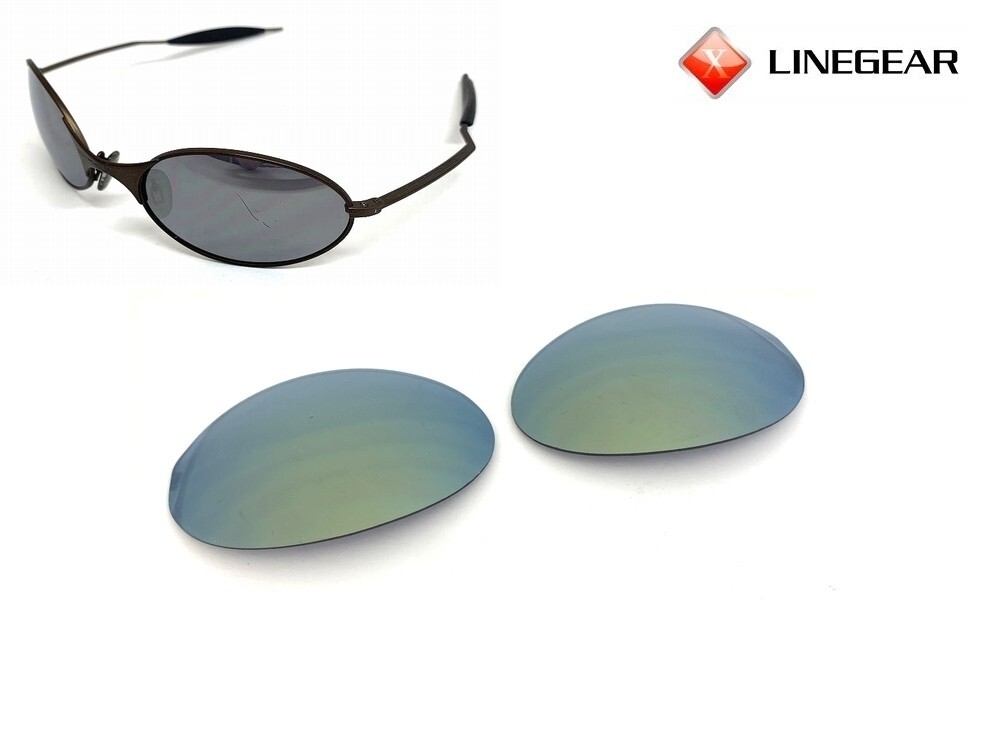 LINEGEAR Emerald - Non-Polarized Lens for Oakley E-WIRE / T-WIRE [EW/TW-EM]