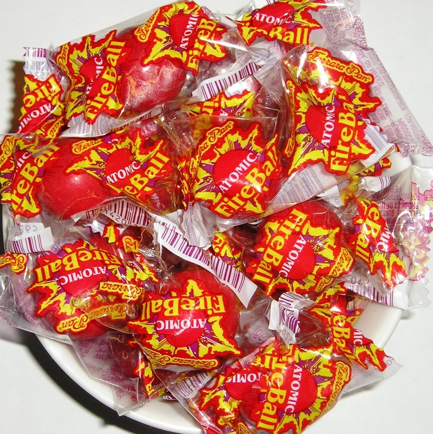 2 LB Two Pounds Ferrara Pan Atomic Fireballs Premium Large Size  Freshest Stock